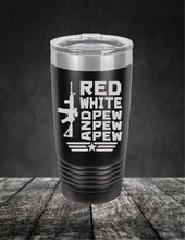 Load image into Gallery viewer, Red White and Pew Pew Pew