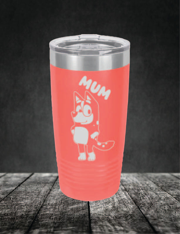 Personalized Bluey Best Mom Ever Mug, Bluey Mom Mug, Bluey Bingo Mom M