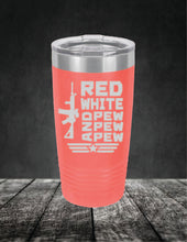 Load image into Gallery viewer, Red White and Pew Pew Pew