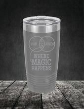 Load image into Gallery viewer, Where the Magic Happens Dad Jokes Diagram