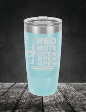 Load image into Gallery viewer, Red White and Pew Pew Pew