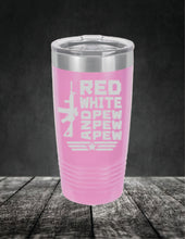 Load image into Gallery viewer, Red White and Pew Pew Pew