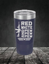 Load image into Gallery viewer, Red White and Pew Pew Pew