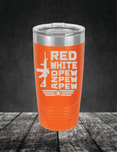 Load image into Gallery viewer, Red White and Pew Pew Pew