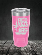 Load image into Gallery viewer, Red White and Pew Pew Pew