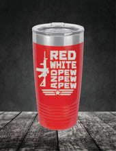 Load image into Gallery viewer, Red White and Pew Pew Pew