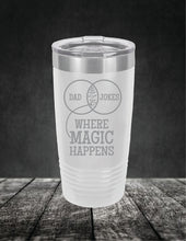 Load image into Gallery viewer, Where the Magic Happens Dad Jokes Diagram