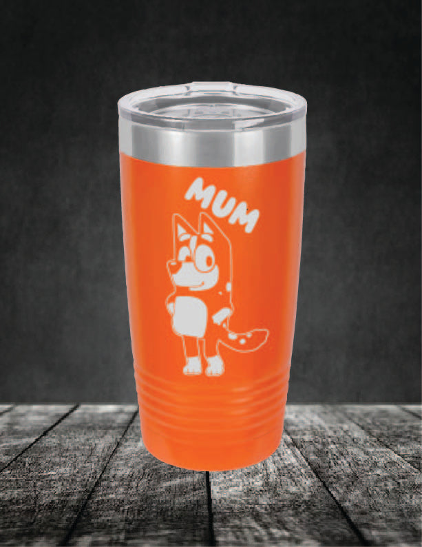 Bluey Mum tumbler